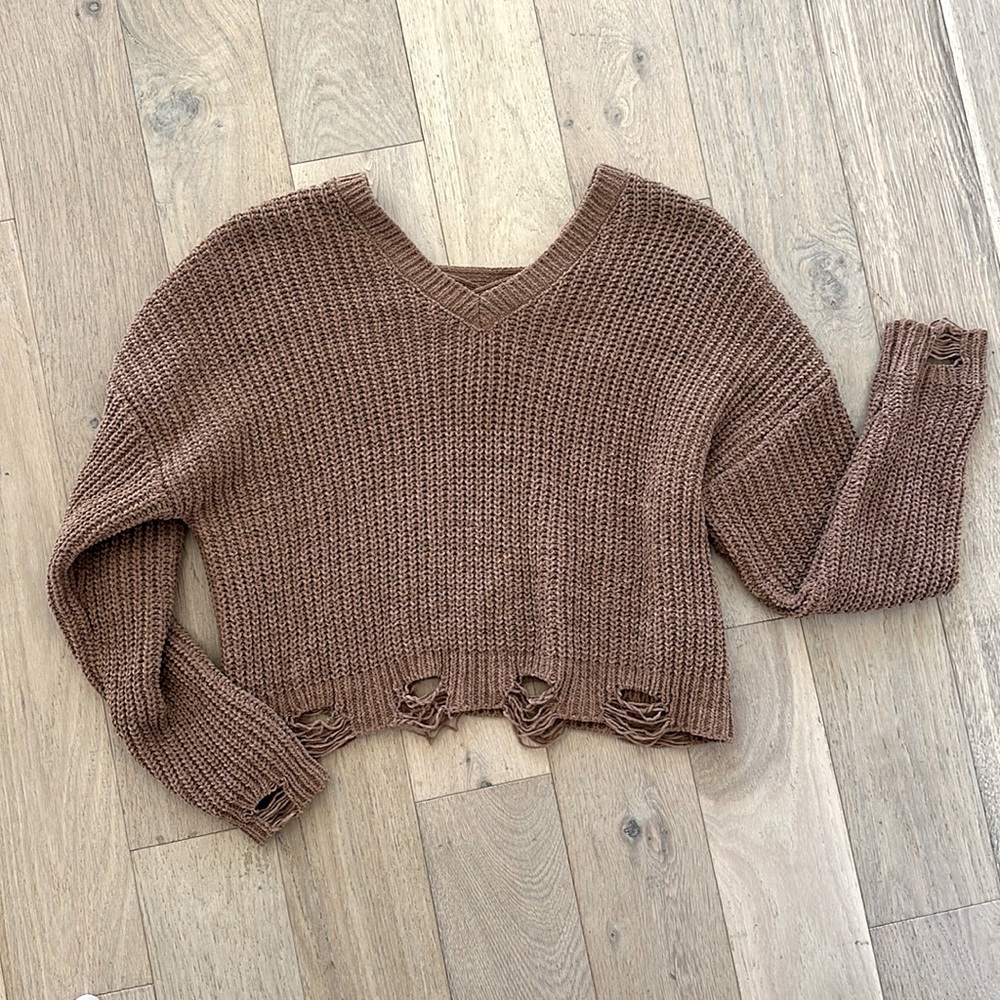 Brown sweater size medium